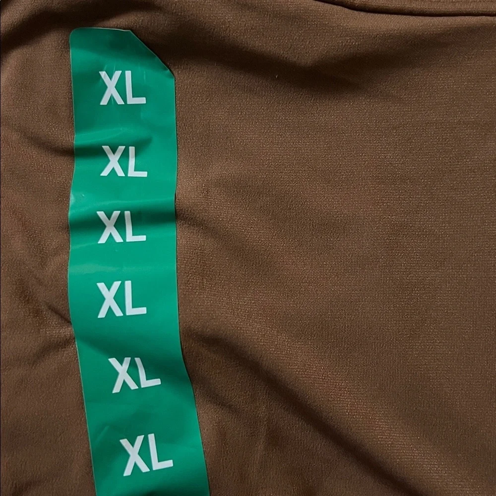 NWOT Three Dots Women's Pull-On wide leg brown‎ Pant XL